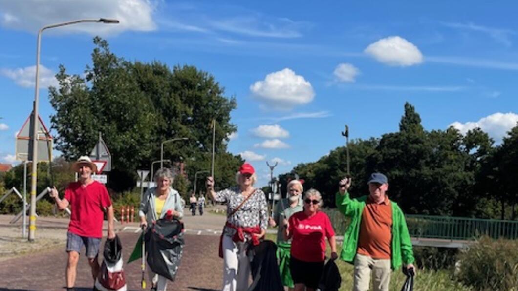 Zwerfafvalopruimactie 